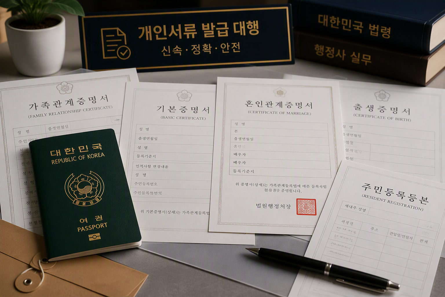 홈 개인서류